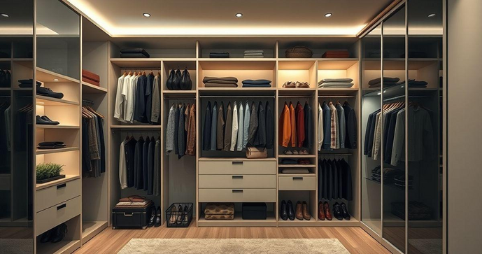 Como Escolher o Melhor Closet Sob Medida para Seu Espaço