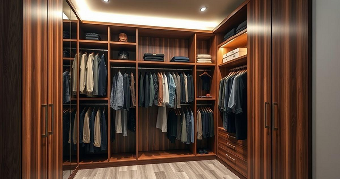 Closet sob medida transforma seu espaço: descubra como planejar o ideal para sua casa Closet sob medida transforma seu espaço: descubra como planejar o ideal para sua casa